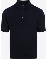 ZEGNA - Short-Sleeved Polo T-Shirt - Lyst