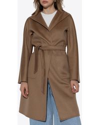 Max Mara - Lilia Belted Cashmere Coat - Lyst