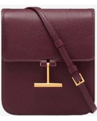 Tom Ford - Mini Tara Grain Leather Crossbody Bag - Lyst