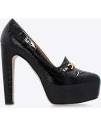 Tom Ford - Whitney 135 Croc-Embossed Leather Pumps - Lyst