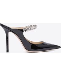 Jimmy Choo - Bing 100 Patent Leather Mules - Lyst