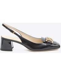 Tod's - Kate 50 Slingback Pumps - Lyst
