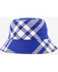 Burberry - Checked Wool-Blend Bucket Hat - Lyst