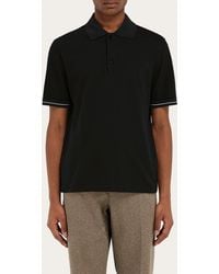 Ferragamo - Short-Sleeved Polo T-Shirt - Lyst