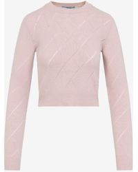 Prada - Knitted Cashmere Sweater - Lyst