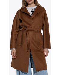 Max Mara - Lilia Belted Cashmere Coat - Lyst