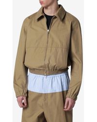 Dries Van Noten - Zip-Up Bomber Jacket - Lyst