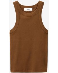 Ba&sh - Cynda Ribbed Knit Tank Top - Lyst