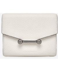 Strathberry - Mosaic Leather Tri-Fold Wallet - Lyst