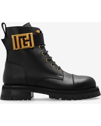 Balmain - 'Combat' Boots - Lyst