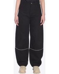 Moncler - X Willow Smith Baggy Zipped Pants - Lyst
