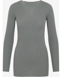 Rick Owens - Cashmere Cut-Out Sweater - Lyst
