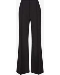 Chloé - Tailored Wool Flared Pants - Lyst