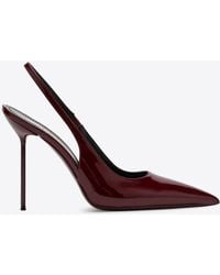 Paris Texas - Lidia 105 Patent Leather Slingback Pumps - Lyst
