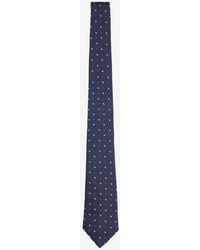 Etro - Paisley Pattern Silk Tie - Lyst