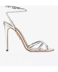 Aquazzura - Dance 105 Plexi Sandals - Lyst