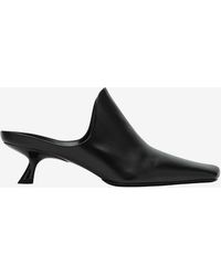 Loewe - Emily 45 Soft Nappa Leather Mules - Lyst