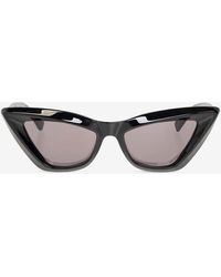 Bottega Veneta - Pointed Cat-Eye Sunglasses - Lyst
