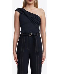Acler - Tompkins One-Shoulder Sleeveless Top - Lyst