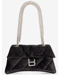 Balenciaga - Crush Quilted Leather Shoulder Bag - Lyst
