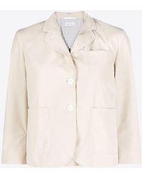 Thom Browne - Cropped Sportcoat Blazer - Lyst