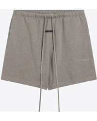 Fear Of God - Fleece Logo Shorts - Lyst