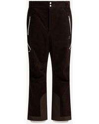 Brunello Cucinelli - Velvet Padded Pants - Lyst