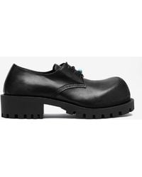 Balenciaga - Hummer Leather Derby Shoes - Lyst