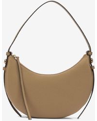Tory Burch - Romy Half Moon Leather Shoulder Bag - Lyst