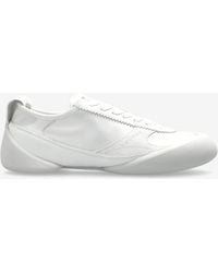 McQueen - Flexion Low-Top Calfskin Sneakers - Lyst