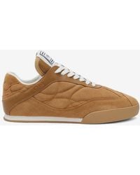 Chloé - Kick Suede Low-Top Sneakers - Lyst