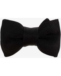 Tom Ford - Ribbed Silk Bow-Tie - Lyst