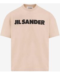 Jil Sander - Logo Short-Sleeved T-Shirt - Lyst
