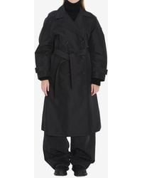 Moncler - X Ee72 By Edward Enninful Zake Waterproof Trench Coat - Lyst