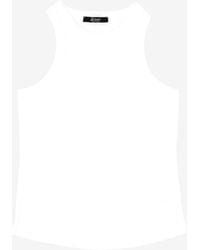 LA ROSE - Essential Ribbed Tank Top - Lyst