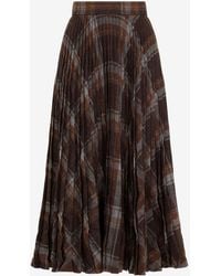 Balenciaga - Creased Pleated Skirt - Lyst