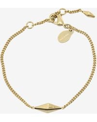 Jimmy Choo - Logo-Pendant Bracelet - Lyst