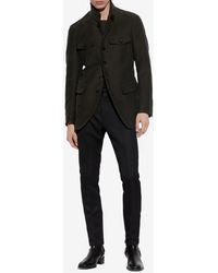 Tom Ford - Buttoned Military Jacket - Lyst