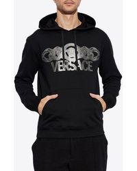 Versace - Medusa On Chain Hooded Sweatshirt - Lyst