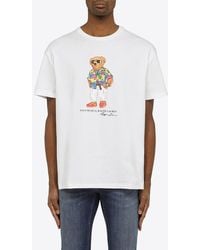 Polo Ralph Lauren - Polo Bear Print Crewneck T-Shirt - Lyst