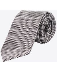 Tom Ford - Micro Pattern Silk Tie - Lyst