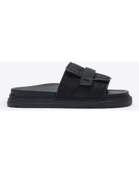 Fendi - Chunky Nylon Slides - Lyst