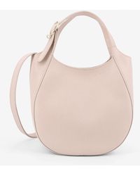 Longchamp - Small Le Foulonné Leather Shoulder Bag - Lyst