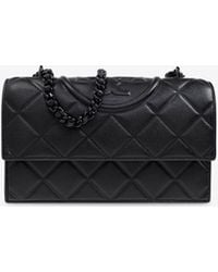Tory Burch - Small Fleming Quilted Leather Shoulder Bag - Lyst