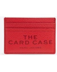 Marc Jacobs - The Leather Logo-Embossed Cardholder - Lyst