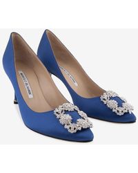 manolo blahnik hangisi 70 blue