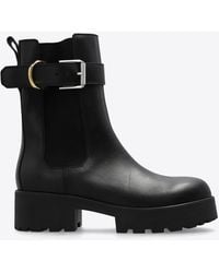 Givenchy - Ankle Boots With Logo - Lyst