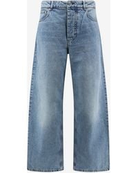 Ami Paris - Washed Straight-Leg Jeans - Lyst