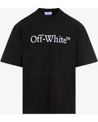 Off-White c/o Virgil Abloh - Logo Short-Sleeved T-Shirt - Lyst