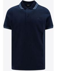 Etro - Pegaso Embroidered Polo T-Shirt - Lyst